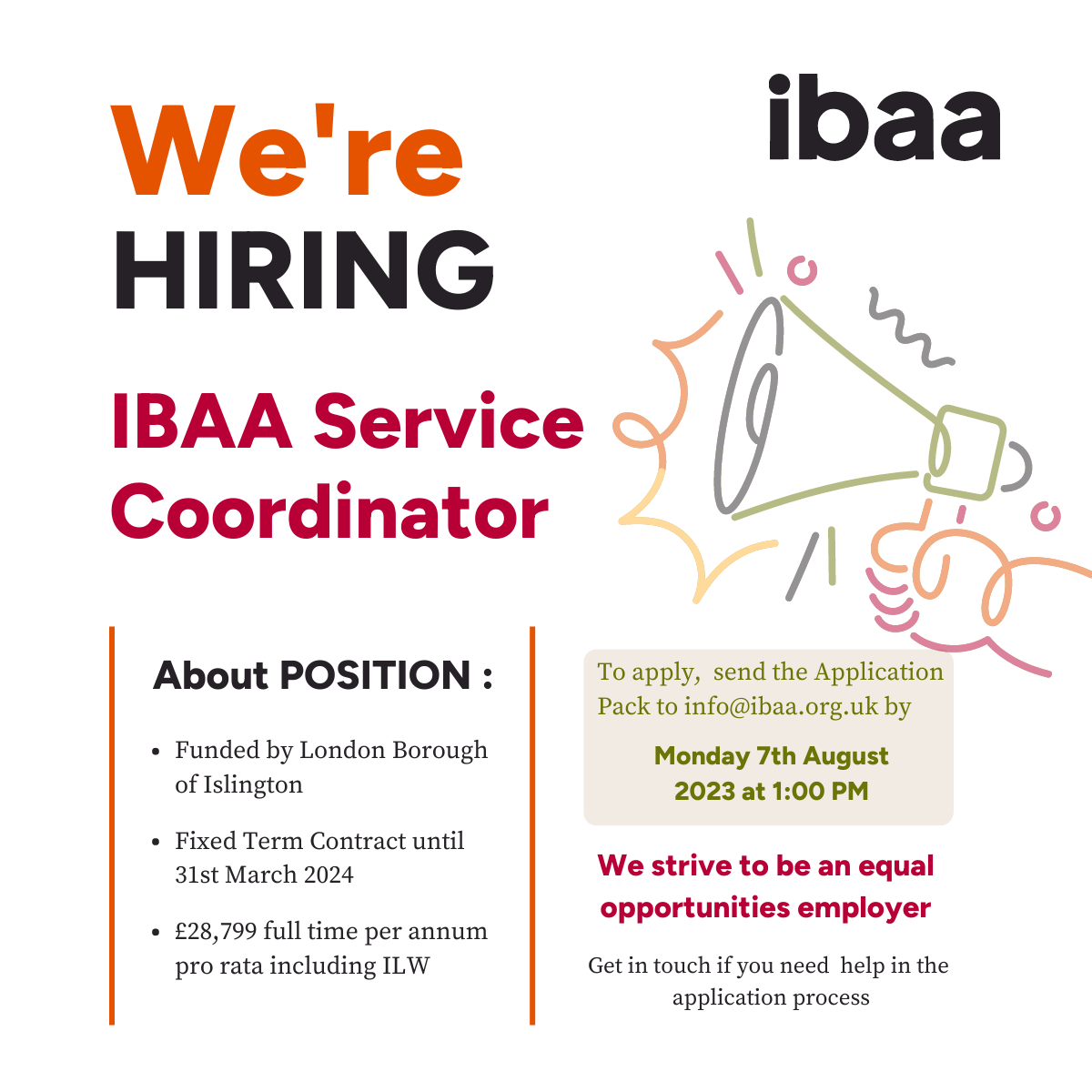 New Job Opportunity at IBAA – Kurdish and Middle Eastern Women's ...